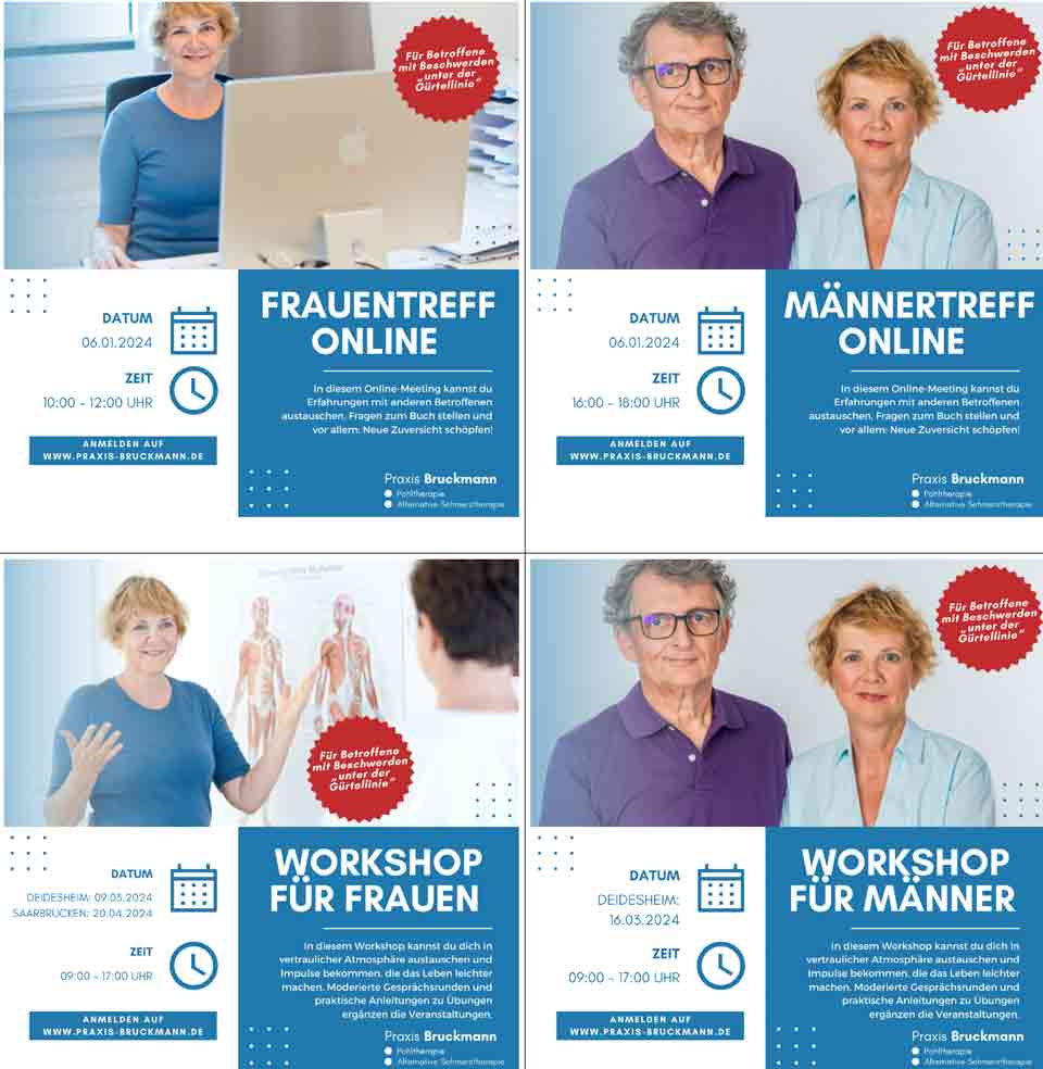 Onlinetreff & Workshops - Praxis Bruckmann